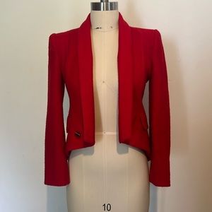 Red Dress Coat